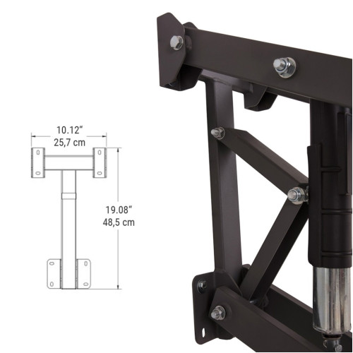 Баскетбольный щит  Goaliath GoTek 54 Wallmount - фото №5